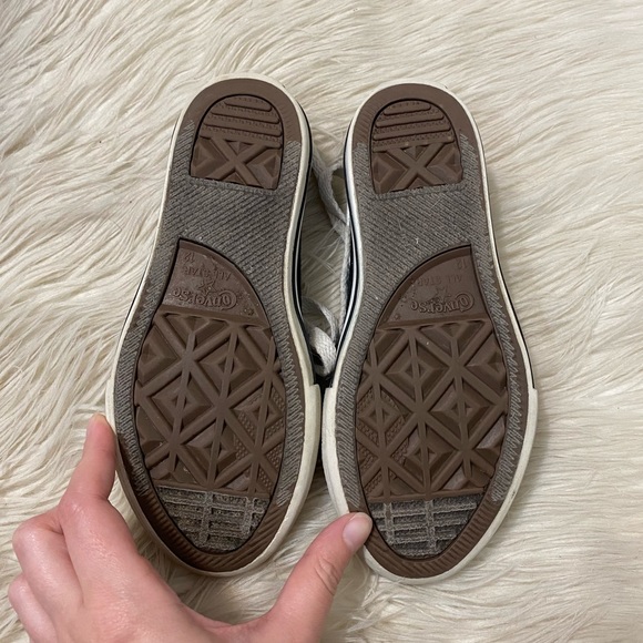 Converse Black Low Top Chuck Taylor All Star Shoes Sneakers - Picture 6 of 8